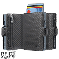 Zeige Details für Riccardo Ferducci SafeBox Carbon Kartenetui Bild von Riccardo Ferducci SafeBox Carbon Kartenetui