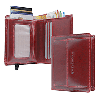 Zeige Details für Portemonnaie mit SECRID Cardprotector vintage rot Bild von Portemonnaie mit SECRID Cardprotector vintage rot