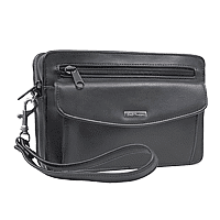 Zeige Details für Handgelenktasche mit Vorfach Kunstleder Bild von Handgelenktasche mit Vorfach Kunstleder