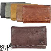 Zeige Details für Überschlagbörse Callisto Pelle Bear Design RFID safe Bild von Überschlagbörse Callisto Pelle Bear Design RFID safe