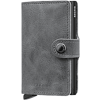 Zeige Details für SECRID Miniwallet vintage grey Bild von SECRID Miniwallet vintage grey