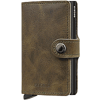 Zeige Details für SECRID Miniwallet vintage oliv Bild von SECRID Miniwallet vintage oliv
