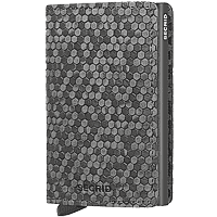 Zeige Details für SECRID Slimwallet Hexagon grey Bild von SECRID Slimwallet Hexagon grey