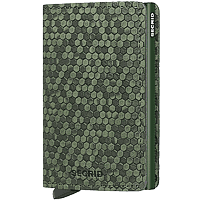 Zeige Details für SECRID Slimwallet Hexagon green Bild von SECRID Slimwallet Hexagon green