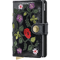 Zeige Details für SECRID Miniwallet Premium Floral black Bild von SECRID Miniwallet Premium Floral black