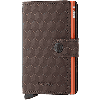 Zeige Details für SECRID Miniwallet Optical brown/orange Bild von SECRID Miniwallet Optical brown/orange