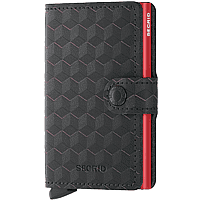 Zeige Details für SECRID Miniwallet Optical black/red Bild von SECRID Miniwallet Optical black/red
