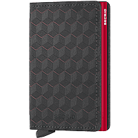 Zeige Details für SECRID Slimwallet Optical black/red Bild von SECRID Slimwallet Optical black/red