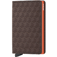 Zeige Details für SECRID Slimwallet Optical brown/orange Bild von SECRID Slimwallet Optical brown/orange