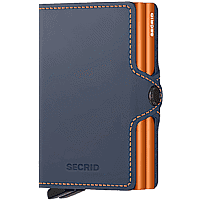 Zeige Details für SECRID Twinwallet matte nightblue/orange Bild von SECRID Twinwallet matte nightblue/orange