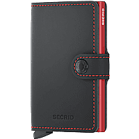 Zeige Details für SECRID Miniwallet matte black/red Bild von SECRID Miniwallet matte black/red