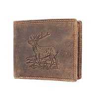 Zeige Details für 2 in 1 Naturleder Portemonnaie  Hirsch GREENBURRY Bild von 2 in 1 Naturleder Portemonnaie  Hirsch GREENBURRY