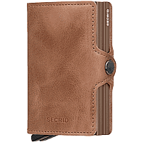 Zeige Details für SECRID Twinwallet vintage cognac/brown Bild von SECRID Twinwallet vintage cognac/brown