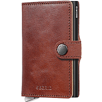 Zeige Details für SECRID Miniwallet Premium Basco brown  Bild von SECRID Miniwallet Premium Basco brown