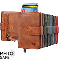 Zeige Details für Portemonnaie mit SECRID Cardprotector und Münzfach Bear Design  Bild von Portemonnaie mit SECRID Cardprotector und Münzfach Bear Design