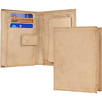 Zeige Details für Portemonnaie Naturleder EMME Leder Hochformat Bild von Portemonnaie Naturleder EMME Leder Hochformat