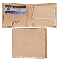 Zeige Details für Portemonnaie Naturleder EMME Leder einfach Bild von Portemonnaie Naturleder EMME Leder einfach