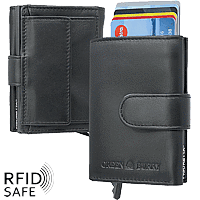 Zeige Details für GREENBURRY Card-Slider Coin Royal black L Bild von GREENBURRY Card-Slider Coin Royal black L