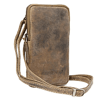 Zeige Details für Naturleder Handytasche GREENBURRY Bild von Naturleder Handytasche GREENBURRY