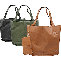 Zeige Details für Leder Shopper GREENBURRY Bild von Leder Shopper GREENBURRY