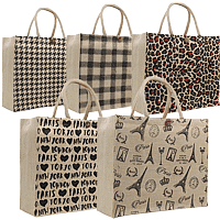 Zeige Details für Jute Einkaufstasche GREENBURRY Bild von Jute Einkaufstasche GREENBURRY