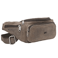 Zeige Details für Naturleder Bauchtasche Bear Design Bild von Naturleder Bauchtasche Bear Design