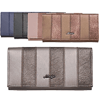 Zeige Details für Damenportemonnaie stripy Bild von Damenportemonnaie stripy