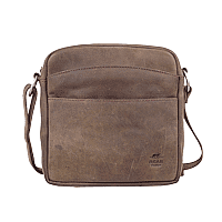 Zeige Details für Naturleder Umhängetasche Bear Design Bild von Naturleder Umhängetasche Bear Design