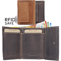 Zeige Details für GREENBURRY Tornado Wickelbörse RFID safe Bild von GREENBURRY Tornado Wickelbörse RFID safe