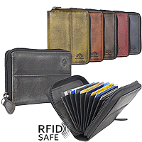 Zeige Details für GREENBURRY Destressed Kartenetui / Portemonaie RFID safe  Bild von GREENBURRY Destressed Kartenetui / Portemonaie RFID safe