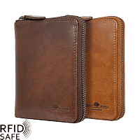 Zeige Details für GREENBURRY Newport Reissverschlussbörse Hochformat RFID safe Bild von GREENBURRY Newport Reissverschlussbörse Hochformat RFID safe