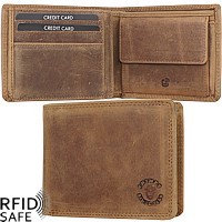 Zeige Details für Naturleder Portemonnaie Hunter M Querformat Bild von Naturleder Portemonnaie Hunter M Querformat