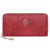 Zeige Details für Reissverschlussbörse rot Bild von Reissverschlussbörse rot