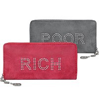 Zeige Details für Reissverschlussbörse RICH POOR Bild von Reissverschlussbörse RICH POOR