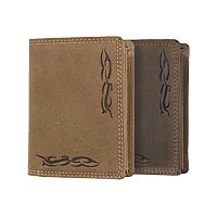 Zeige Details für Naturleder Portemonnaie Tribal Kleinformat hoch Bild von Naturleder Portemonnaie Tribal Kleinformat hoch