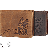 Zeige Details für Naturleder Portemonnaie Husky RFID safe quer Jockey Club Bild von Naturleder Portemonnaie Husky RFID safe quer Jockey Club