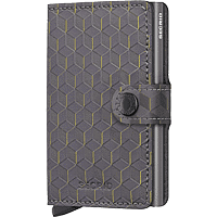 Zeige Details für SECRID Miniwallet Optical grey/yellow Bild von SECRID Miniwallet Optical grey/yellow