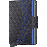 Zeige Details für SECRID Twinwallet Optical black/blue Bild von SECRID Twinwallet Optical black/blue
