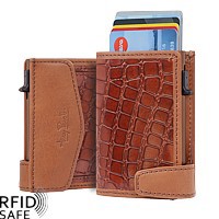 Zeige Details für FURBO Croco Kartenetui / Portemonnaie RFID safe Tony Perotti Bild von FURBO Croco Kartenetui / Portemonnaie RFID safe Tony Perotti