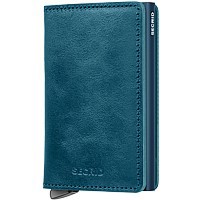 Zeige Details für SECRID Slimwallet Premium Basco teal + Bild von SECRID Slimwallet Premium Basco teal +