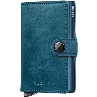 Zeige Details für SECRID Miniwallet Premium Basco teal + Bild von SECRID Miniwallet Premium Basco teal +