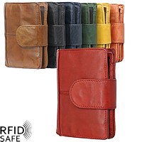 Zeige Details für Vintage Portemonnaie Hochformat MANAGE Caracas RFID safe Bild von Vintage Portemonnaie Hochformat MANAGE Caracas RFID safe