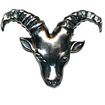 Zeige Details für Buckle Steinbock Bild von Buckle Steinbock