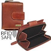 Zeige Details für Reissverschlussbörse RFID SAFE Bear Design Bild von Reissverschlussbörse RFID SAFE Bear Design