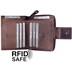Bild von Naturleder Reissverschlussbörse RFID SAFE Giorgio Carelli