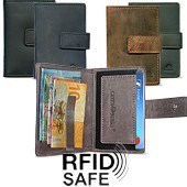Bild von Kartenetui mit Geldklammer RFID safe GREENBURRY