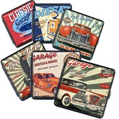 Bild von Zigarettenetui Retro Cars