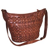 Bild von Umhängetasche geflochten Bear Design