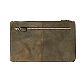 Bild von Naturleder Etui Bear Design