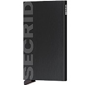 Bild von SECRID Cardprotector Laser Logo black brushed